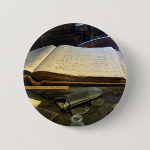 Ledger en Eyeglassen Ronde Button 5,7 Cm