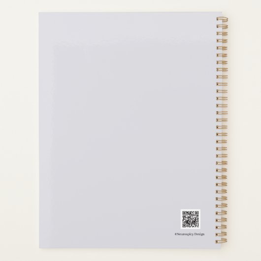 Ledger of Eye Rolls Planner (Achterkant)