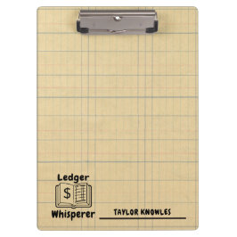Ledger Whisperer Boekhouder Klembord