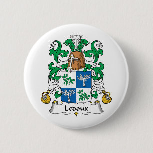 Ledoux Family Crest Ronde Button 5,7 Cm