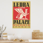 Ledra Palace Hotel Cyprus Poster (Keuken)