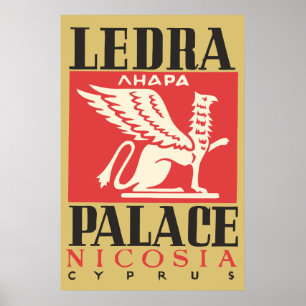  Ledra Palace Hotel Cyprus Poster