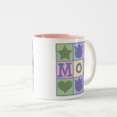 L'édredon de maman d'amusement ajuste la tasse à (Devant droit)