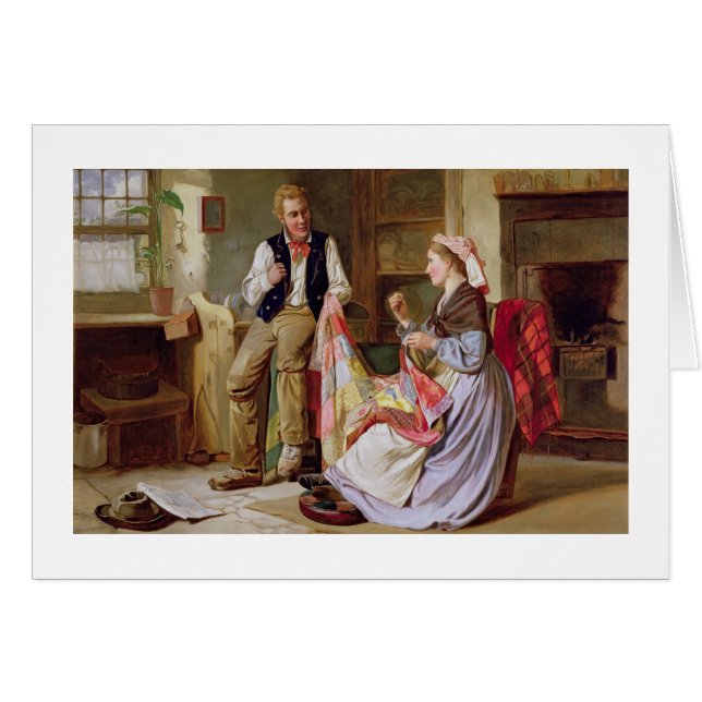 L'édredon de patchwork (Devant horizontal)