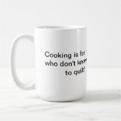 L'édredon ne font pas cuire la tasse (Gauche)