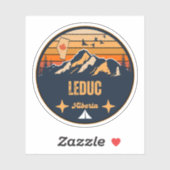 Leduc, Alberta Sticker (Vel)