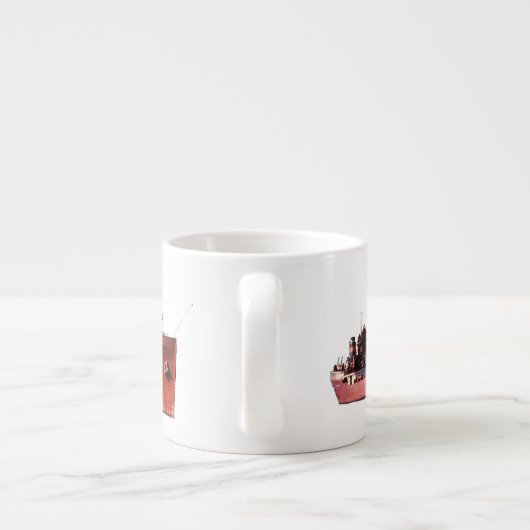 Lee A. Tregurtha cutout espresso mok (Achterkant)