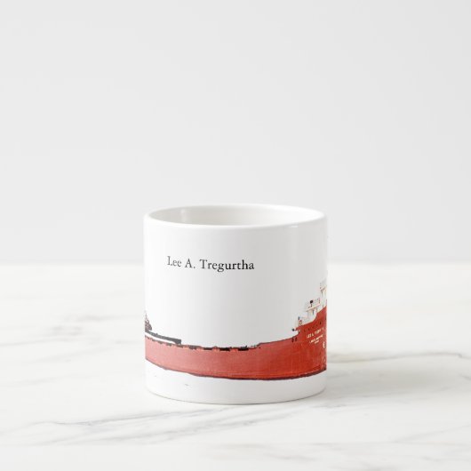 Lee A. Tregurtha cutout espresso mok (Voorkant)