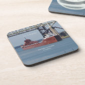 Lee A. Tregurtha ensemble de 6 dessous de verre en (Côté gauche)