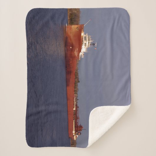 Lee A. Tregurtha sherpa blanket Sherpa Deken (Voorkant)