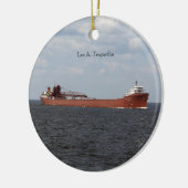 Lee A. Tregurtha-sierent Keramisch Ornament (Links)