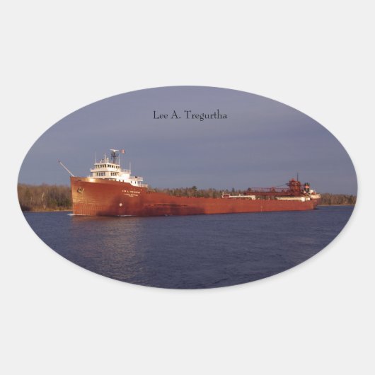 Lee A. Tregurtha sticker (Voorkant)