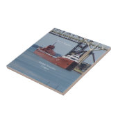 Lee A. Tregurtha tile Tegeltje (Zijkant)