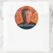 Lee Clayton ronde Sticker 2 (Tas)
