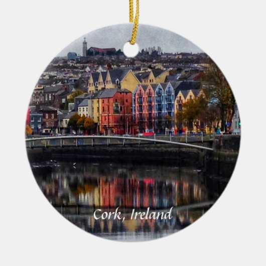 Lee, Cork Ireland Ornament (Voorkant)