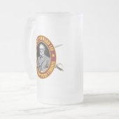 Lee (een paar goede Mannen) Matglas Bierpul (Voorkant links)