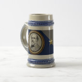 Lee en Jackson Civil War Bierpul (Voorkant links)