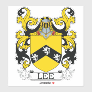 Lee Family Crest Sticker