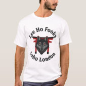 Lee Ho Fooks Wolf Logo T-Shirt (Voorkant)