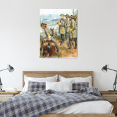 Lee in Fredericksburg 1862 Canvas Afdruk (Insitu (Slaapkamer))