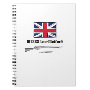 Lee Metford P1888 geweer Brits Notitieboek