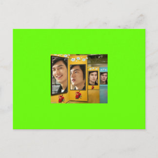 Lee min. ho ventilatoren voor altijd briefkaart