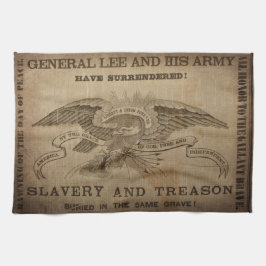 Lee Surrenders. Theedoek