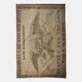 Lee Surrenders. Theedoek (Verticaal)