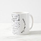 Lee Trust 50e anniversaire Mug standard (Devant droit)
