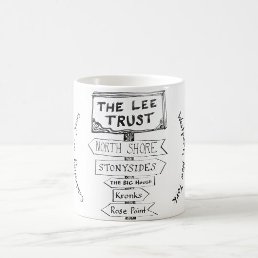 Lee Trust 50e anniversaire Mug standard (Centre)