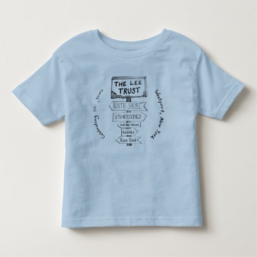 Lee Trust 50e anniversaire Toddler T-Shirt (Devant)