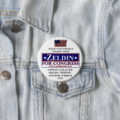 LEE ZELDIN VOOR CONGRESS RONDE BUTTON 7,6 CM (In situ)
