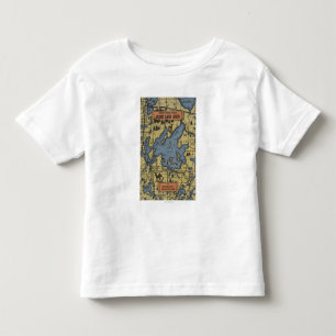 Leech Lake Area, Minnesota - Large Letter Scenes Kinder Shirts