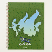 Leech lake Reisplattegrond Planner (Voorkant)