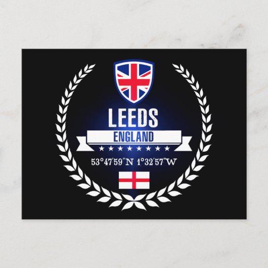 Leeds Briefkaart (Voorkant)