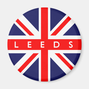Leeds Britse vlag Magneet