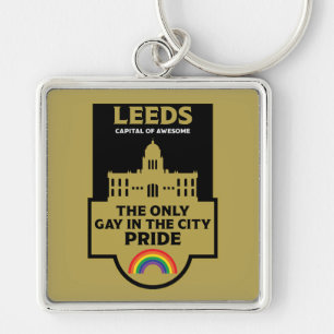 Leeds Gay Pride - Leeds Nederland - LGBT Sleutelhanger