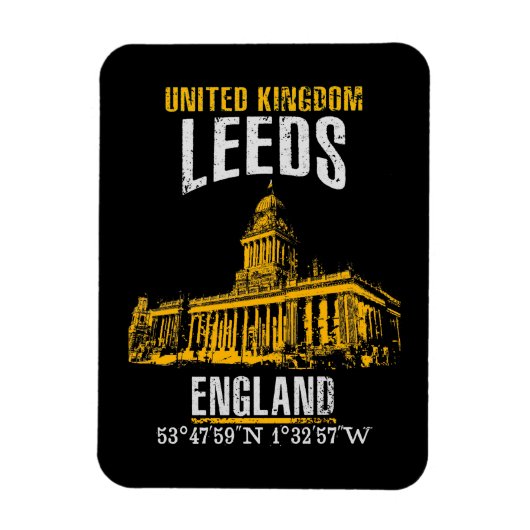 Leeds Magneet (Verticaal)