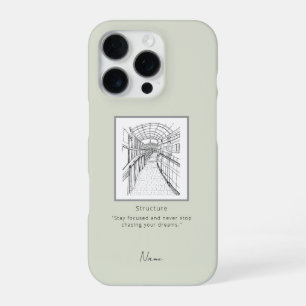 Leeds Tone Sketch iPhone case 16 Pro Hoesje