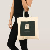 Leeds Tone Sketch Tote Bag (Voorkant (product))