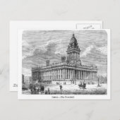 Leeds Townhall Briefkaart (Voorkant / Achterkant)