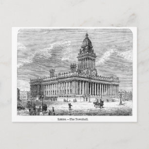 Leeds Townhall Briefkaart