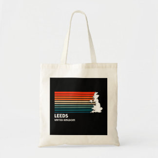 Leeds United Kingdom Retro Classic Style U Tote Bag