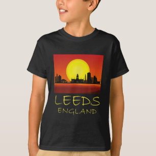 Leeds Yorkshire Engeland Verenigd Koninkrijk Briti T-shirt