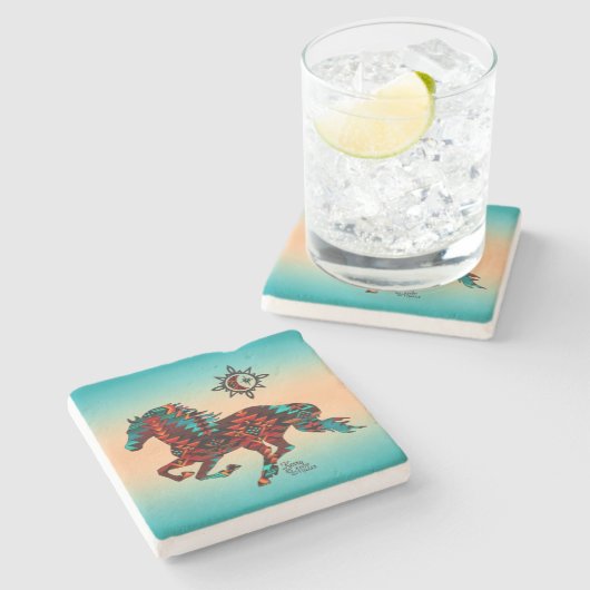 Leef alsof iemand het Onderzetter van de Open Stee (Zijkant)