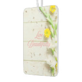 Leef een mooi leven. luchtverfrisser (Links)