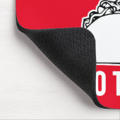 Leef elke dag alsof het Taco Dinsdag muispad is Muismat (Hoek)