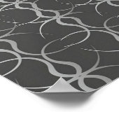 Leef elke dag tot het volledig zwarte Poster (Hoek)