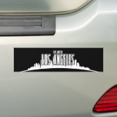 Leef en sterf in LA Bumpersticker (Op auto)