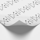 Leef gelukkig na cadeaupapier (Hoek)